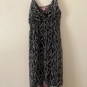 She's Cool Black and Gray Sleeveless Maxi Dress